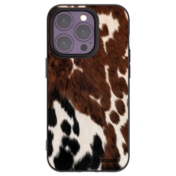 Picasee silikonový černý obal pro Apple iPhone 14 Pro - Rust