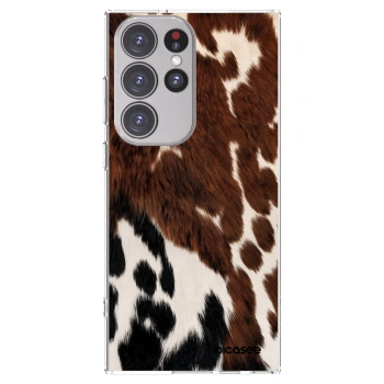 Picasee silikonový průhledný obal pro Samsung Galaxy S23 Ultra 5G - Rust