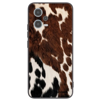 Picasee silikonový černý obal pro Xiaomi Redmi Note 12 5G - Rust