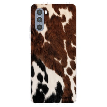 Picasee silikonový průhledný obal pro Motorola Moto G62 - Rust