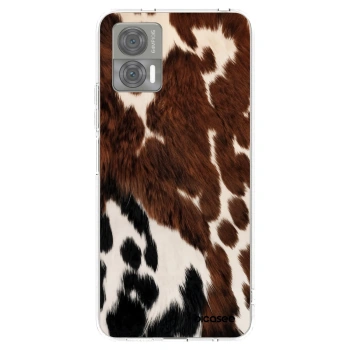 Picasee silikonový průhledný obal pro Motorola Edge 30 Neo - Rust