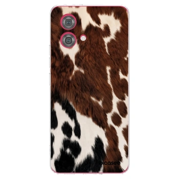 Picasee silikonový průhledný obal pro Motorola Moto G84 5G - Rust