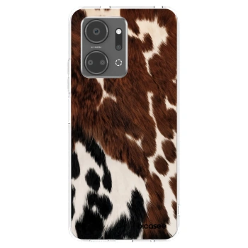 Picasee silikonový průhledný obal pro Honor X7a - Rust