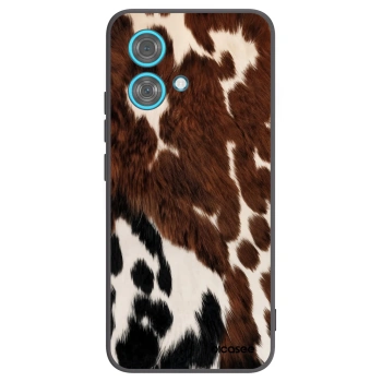 Picasee silikonový černý obal pro Motorola Edge 40 Neo - Rust