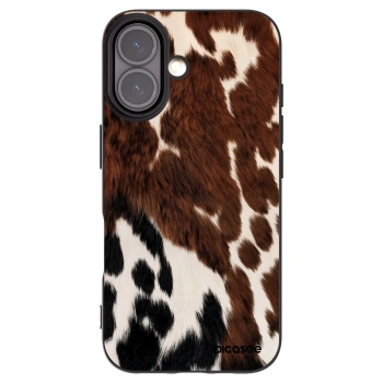 Picasee silikonový černý obal pro Apple iPhone 16 - Rust