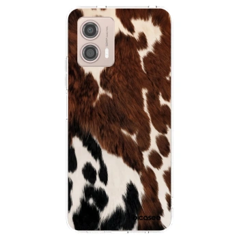 Picasee silikonový průhledný obal pro Motorola Moto G53 5G - Rust