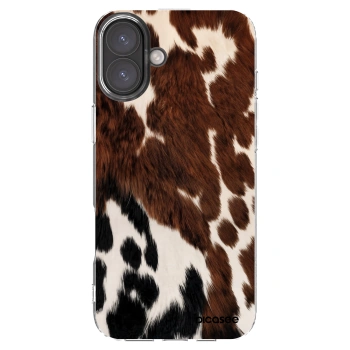 Picasee silikonový průhledný obal pro Apple iPhone 16 Plus - Rust