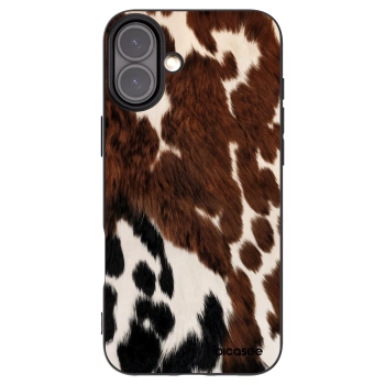 Picasee silikonový černý obal pro Apple iPhone 16 Plus - Rust