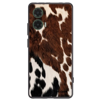 Picasee silikonový černý obal pro Motorola Moto G35 5G - Rust