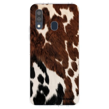 Picasee silikonový průhledný obal pro Samsung Galaxy A40 A405F - Rust