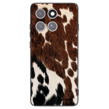 Picasee silikonový černý obal pro Motorola Edge 60 Fusion - Rust