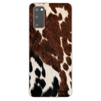 Picasee silikonový průhledný obal pro Samsung Galaxy S20 G980F - Rust