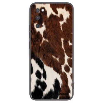 Picasee silikonový černý obal pro Samsung Galaxy S20 G980F - Rust
