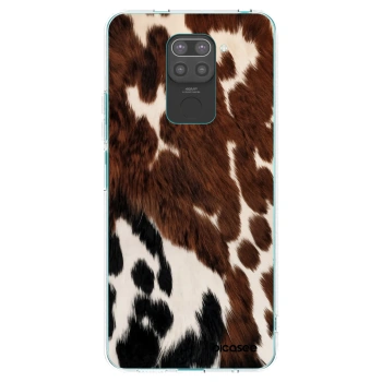 Picasee silikonový černý obal pro Xiaomi Redmi Note 9 - Rust