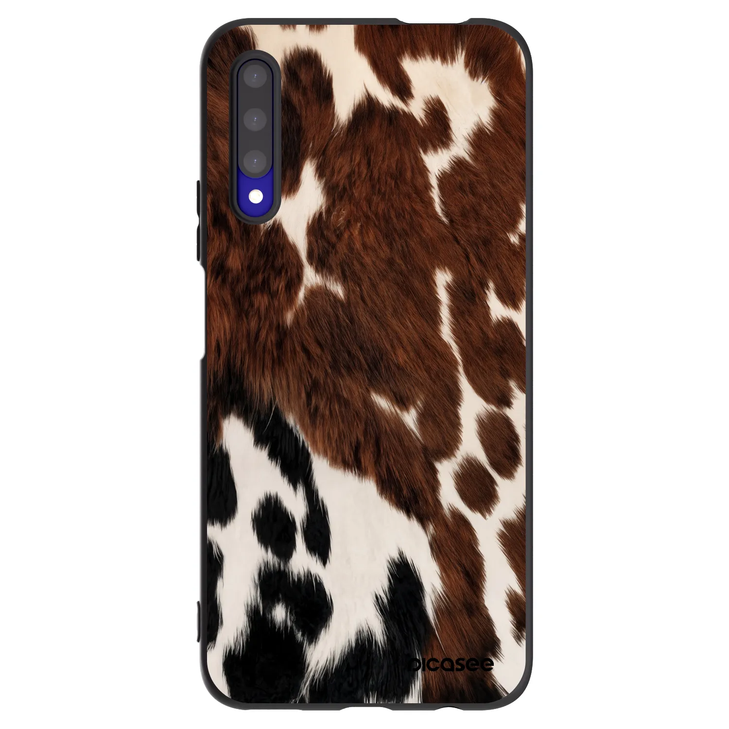 Picasee silikonový černý obal pro Honor 9X Pro - Rust