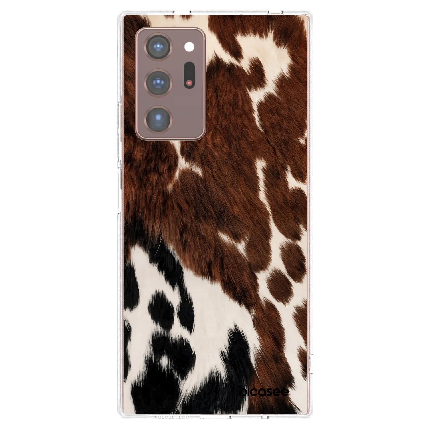 Picasee silikonový průhledný obal pro Samsung Galaxy Note 20 Ultra - Rust