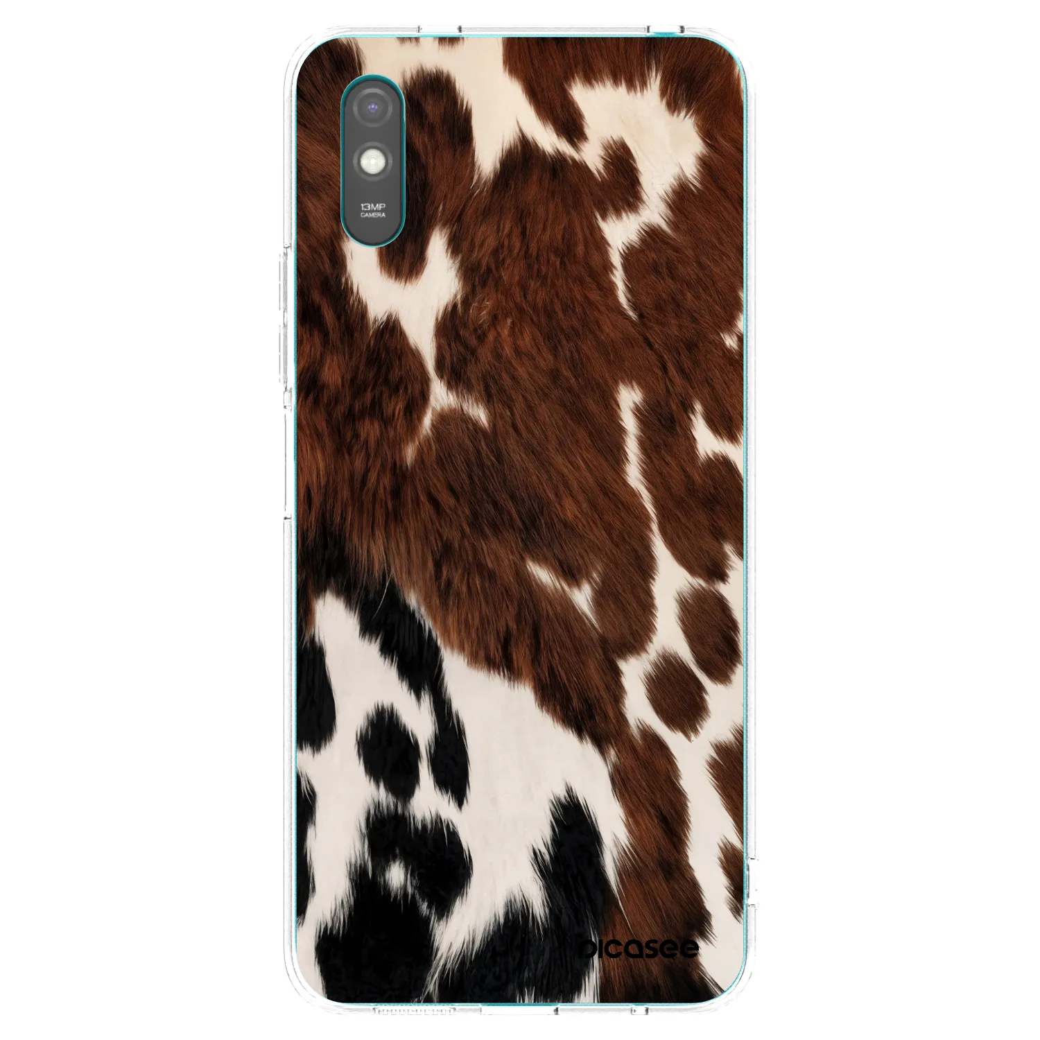Picasee silikonový průhledný obal pro Xiaomi Redmi 9A - Rust