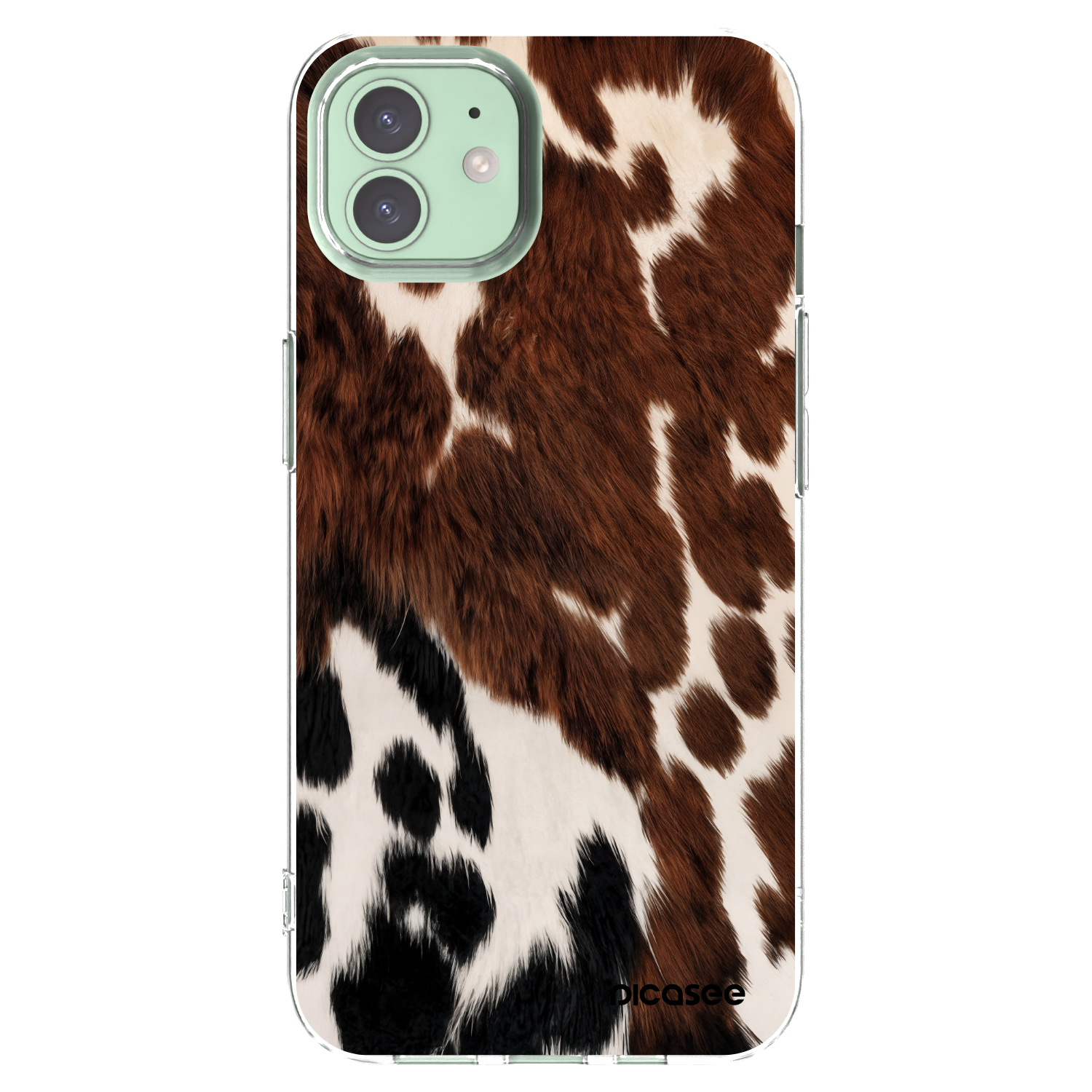 Picasee silikonový průhledný obal pro Apple iPhone 12 Pro - Rust