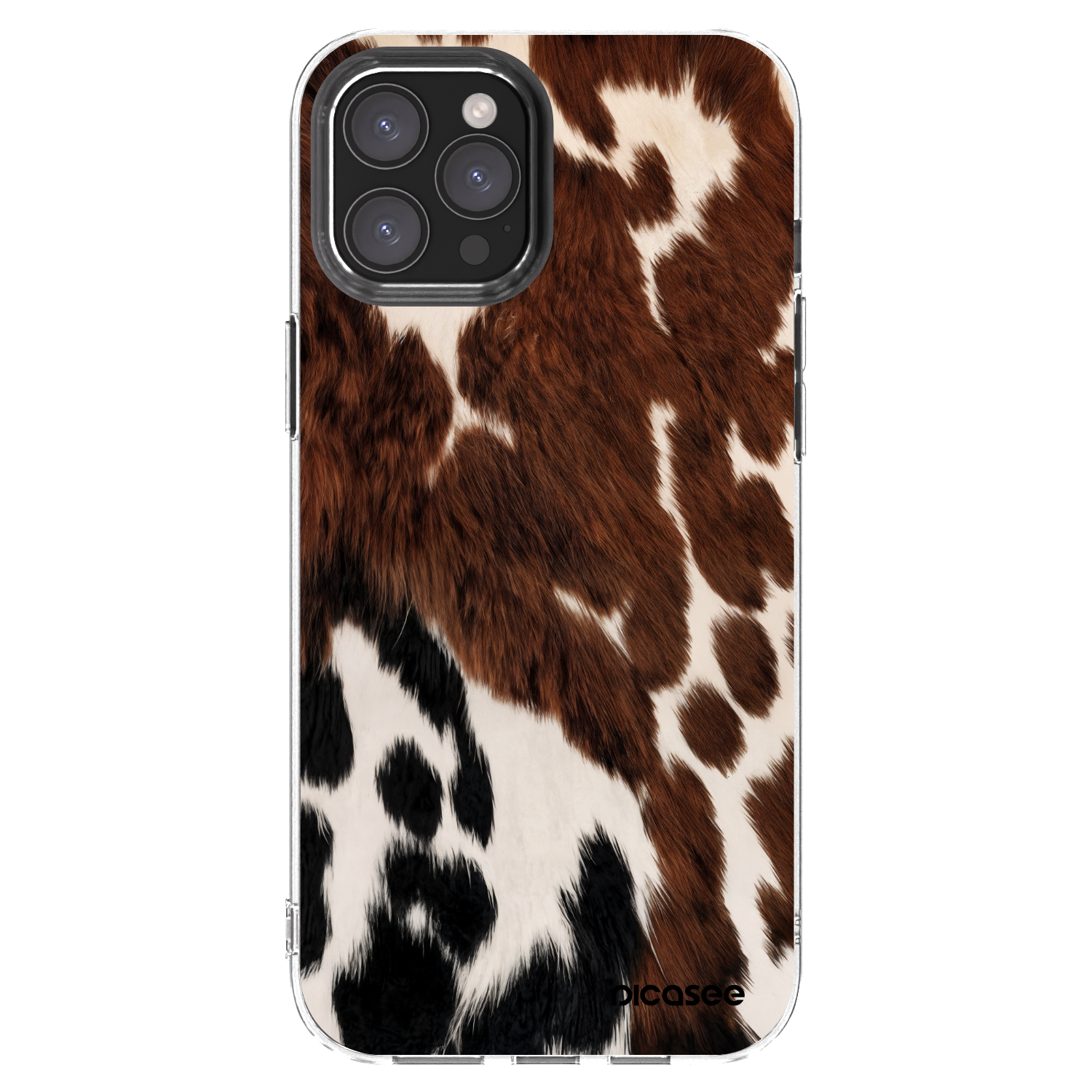 Picasee silikonový průhledný obal pro Apple iPhone 12 Pro Max - Rust