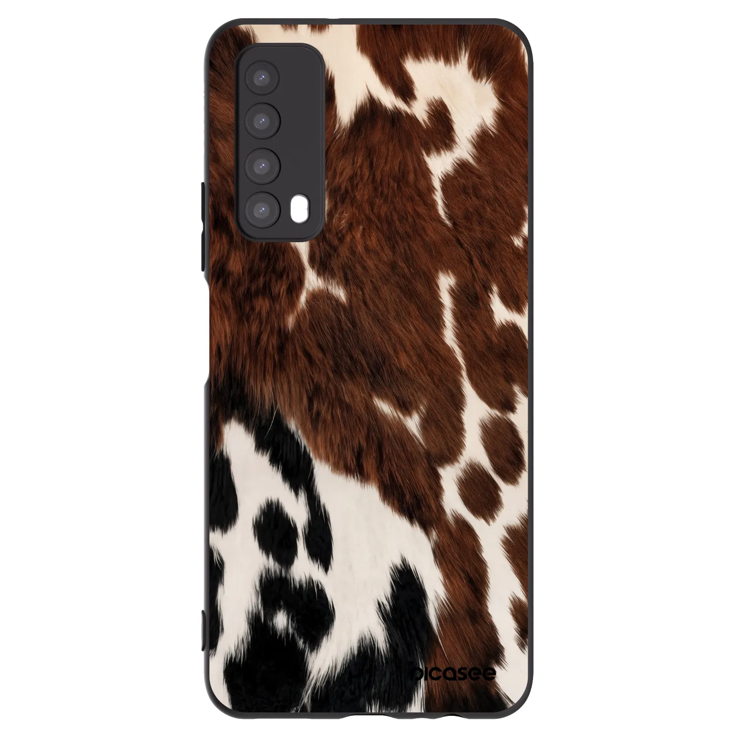 Picasee silikonový černý obal pro Huawei P Smart 2021 - Rust