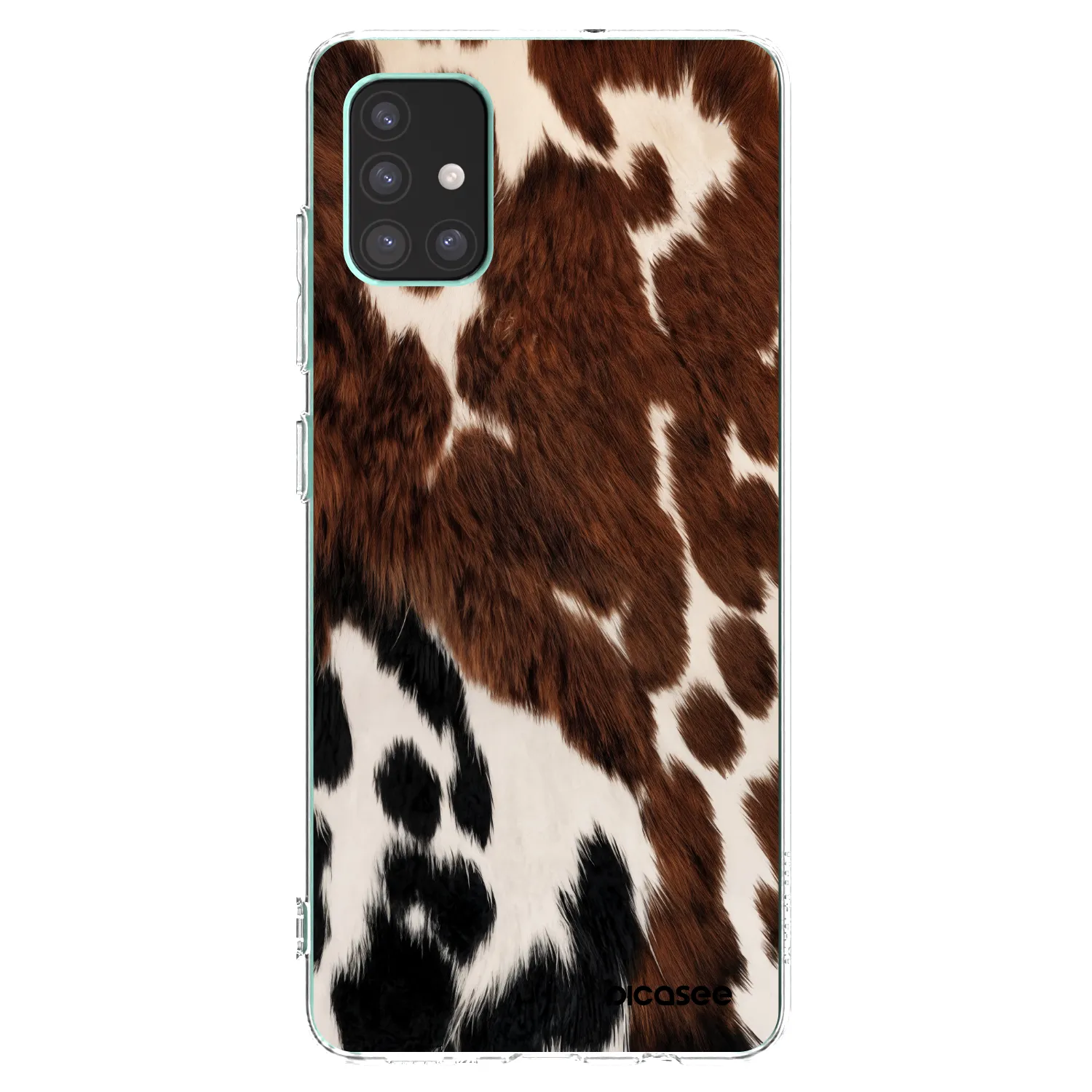 Picasee silikonový průhledný obal pro Samsung Galaxy M51 M515F - Rust
