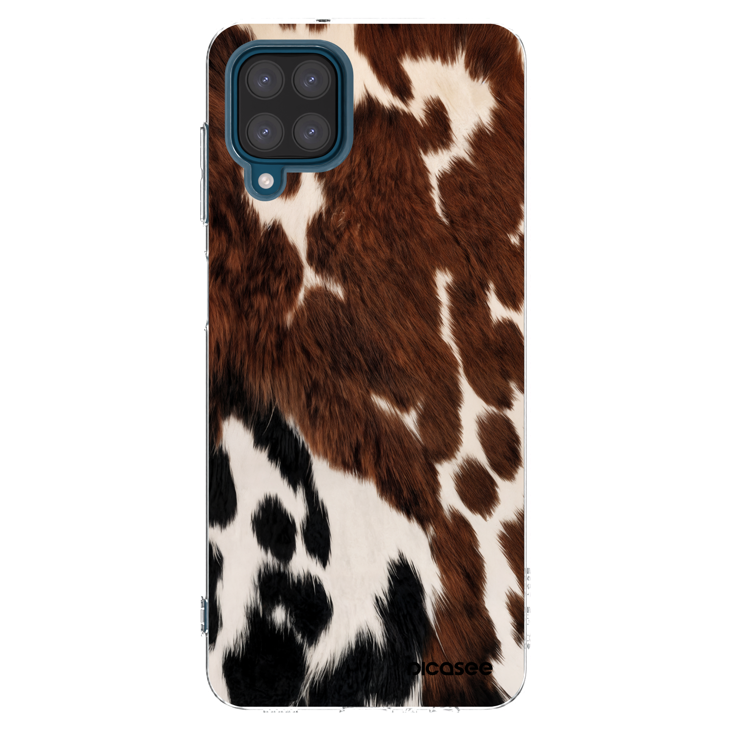Picasee silikonový průhledný obal pro Samsung Galaxy A12 A125F - Rust