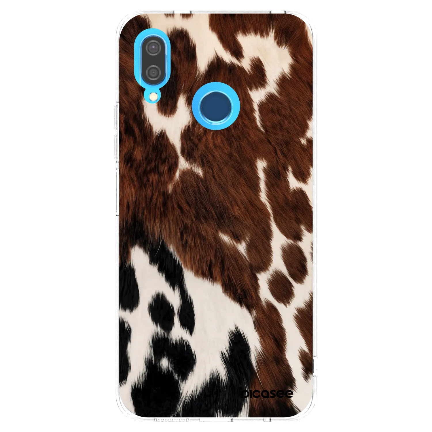 Picasee silikonový průhledný obal pro Huawei P20 Lite - Rust