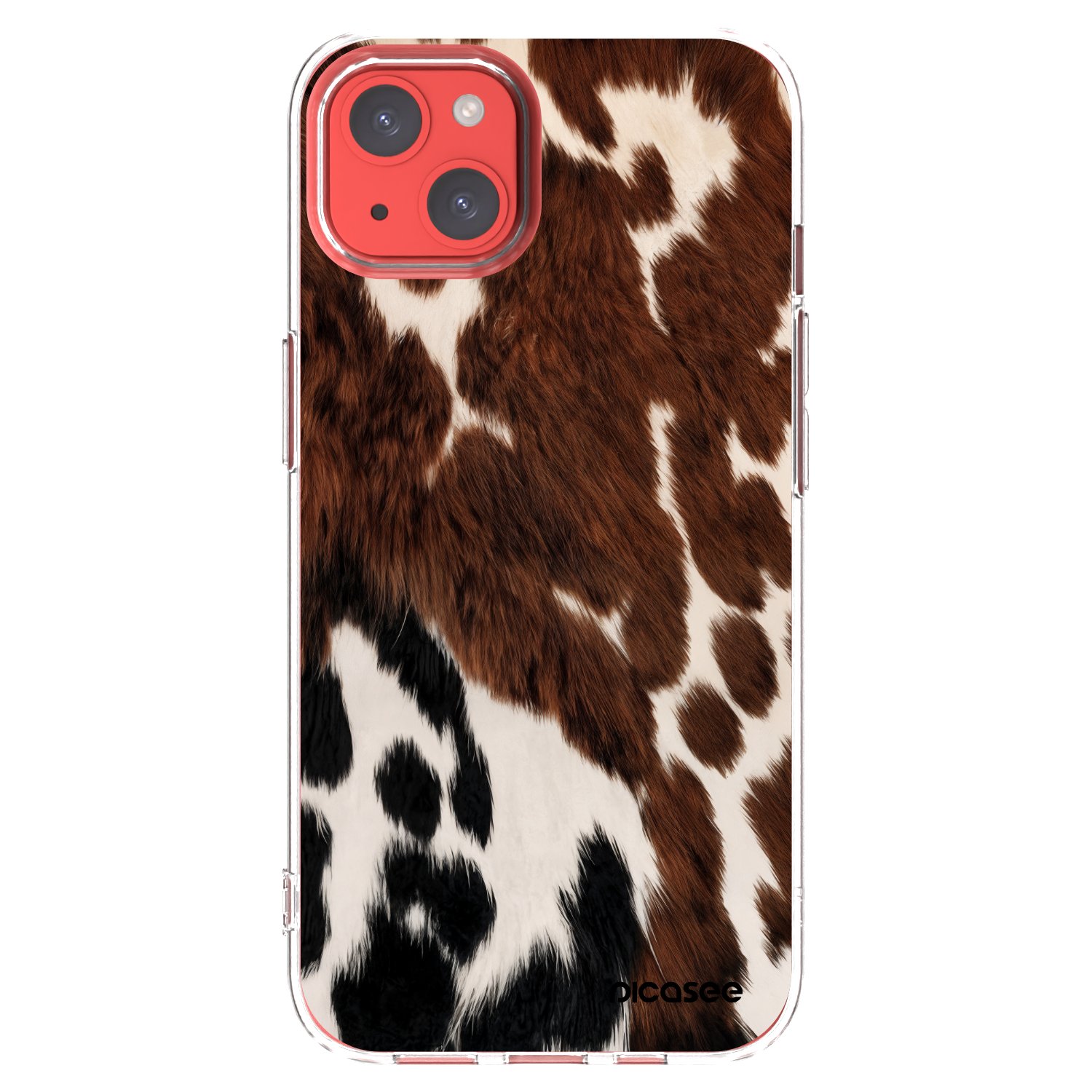 Picasee silikonový průhledný obal pro Apple iPhone 13 - Rust
