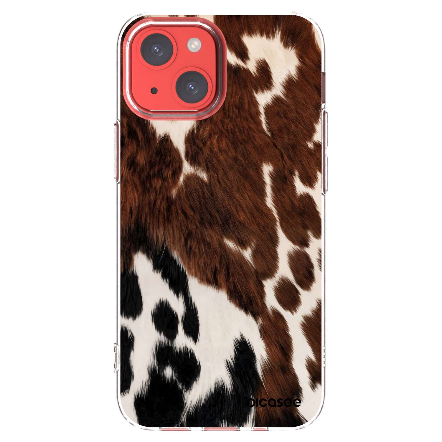 Picasee silikonový průhledný obal pro Apple iPhone 13 mini - Rust