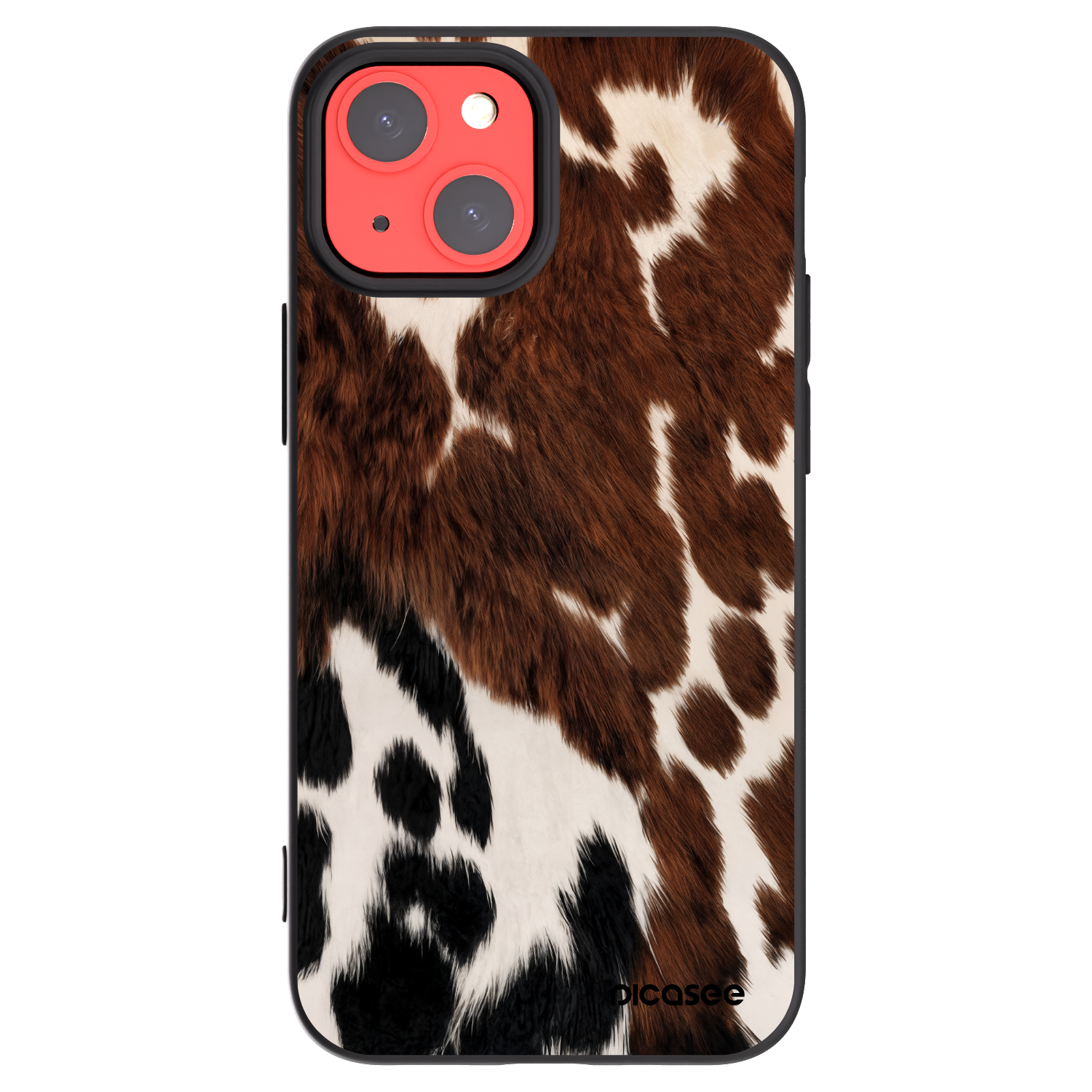 Picasee silikonový černý obal pro Apple iPhone 13 mini - Rust