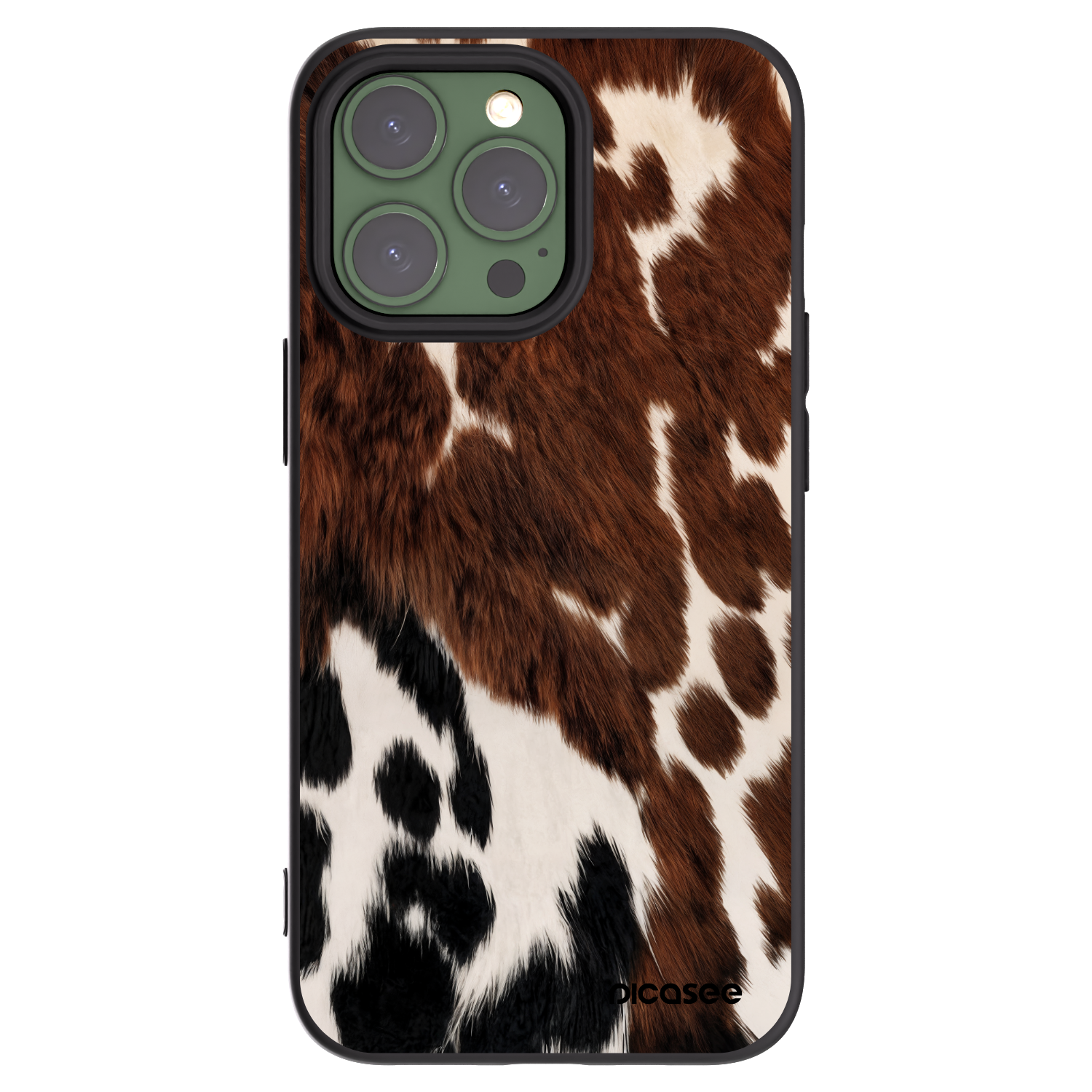 Picasee silikonový černý obal pro Apple iPhone 13 Pro - Rust