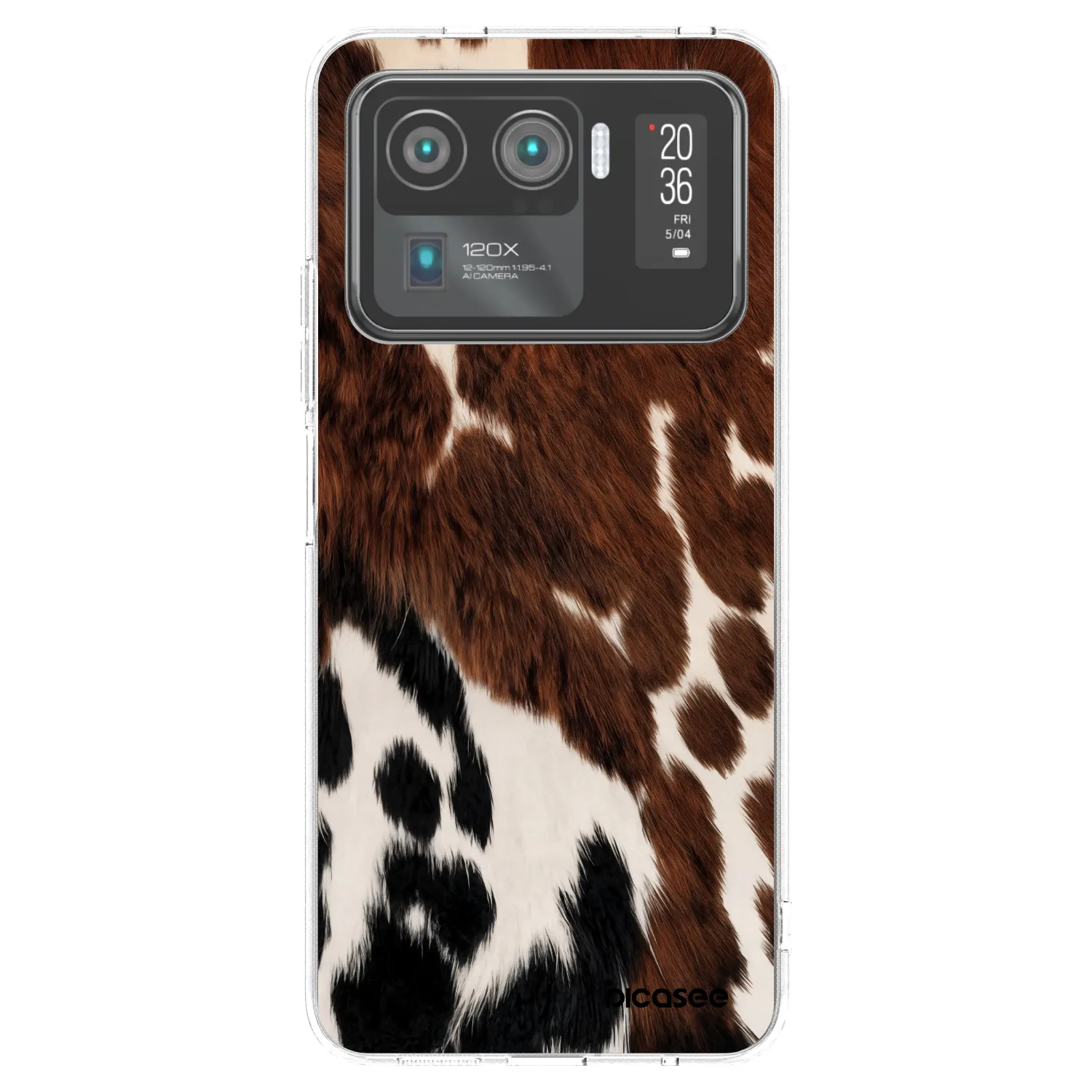 Picasee silikonový průhledný obal pro Xiaomi Mi 11 Ultra - Rust
