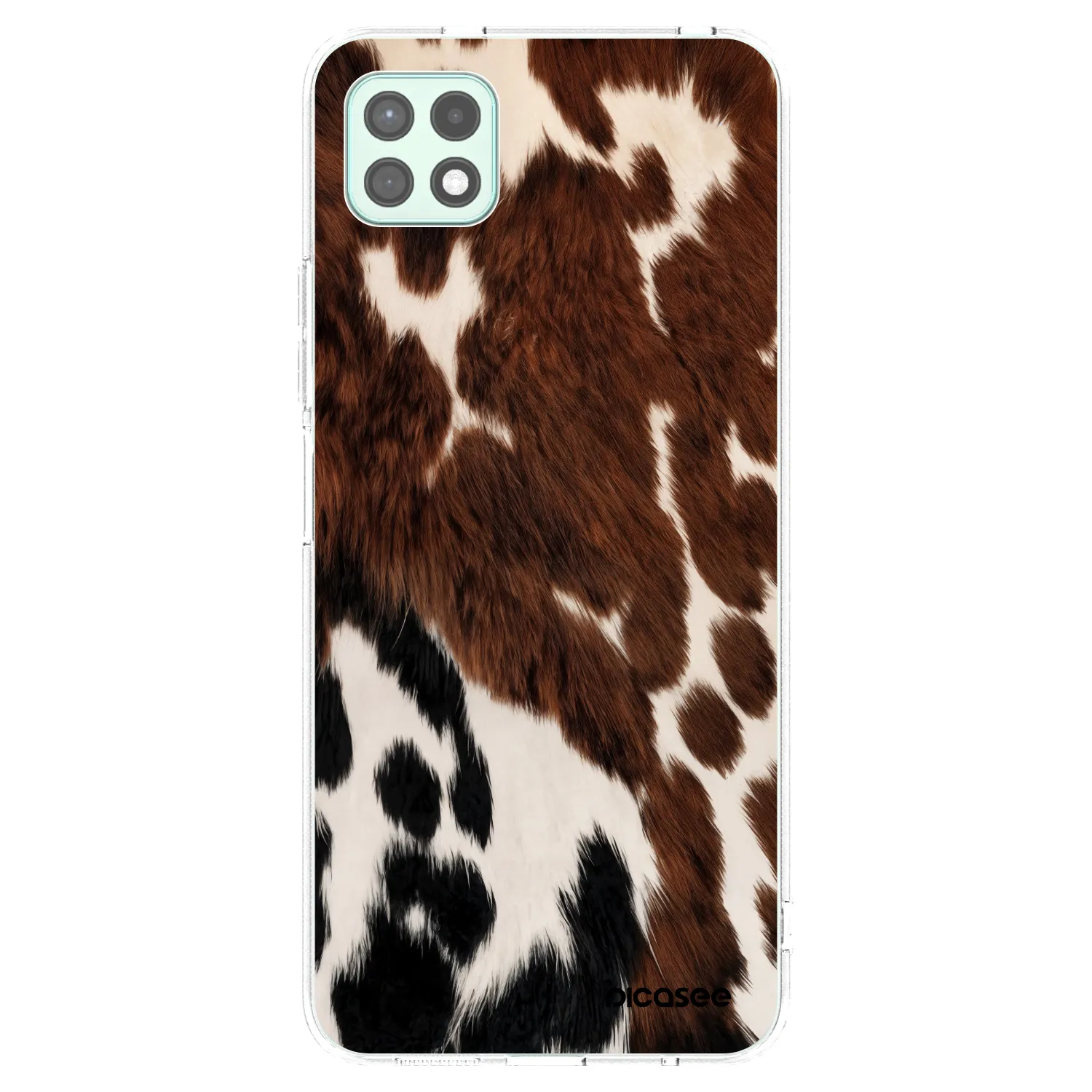 Picasee silikonový průhledný obal pro Samsung Galaxy A22 A226B 5G - Rust