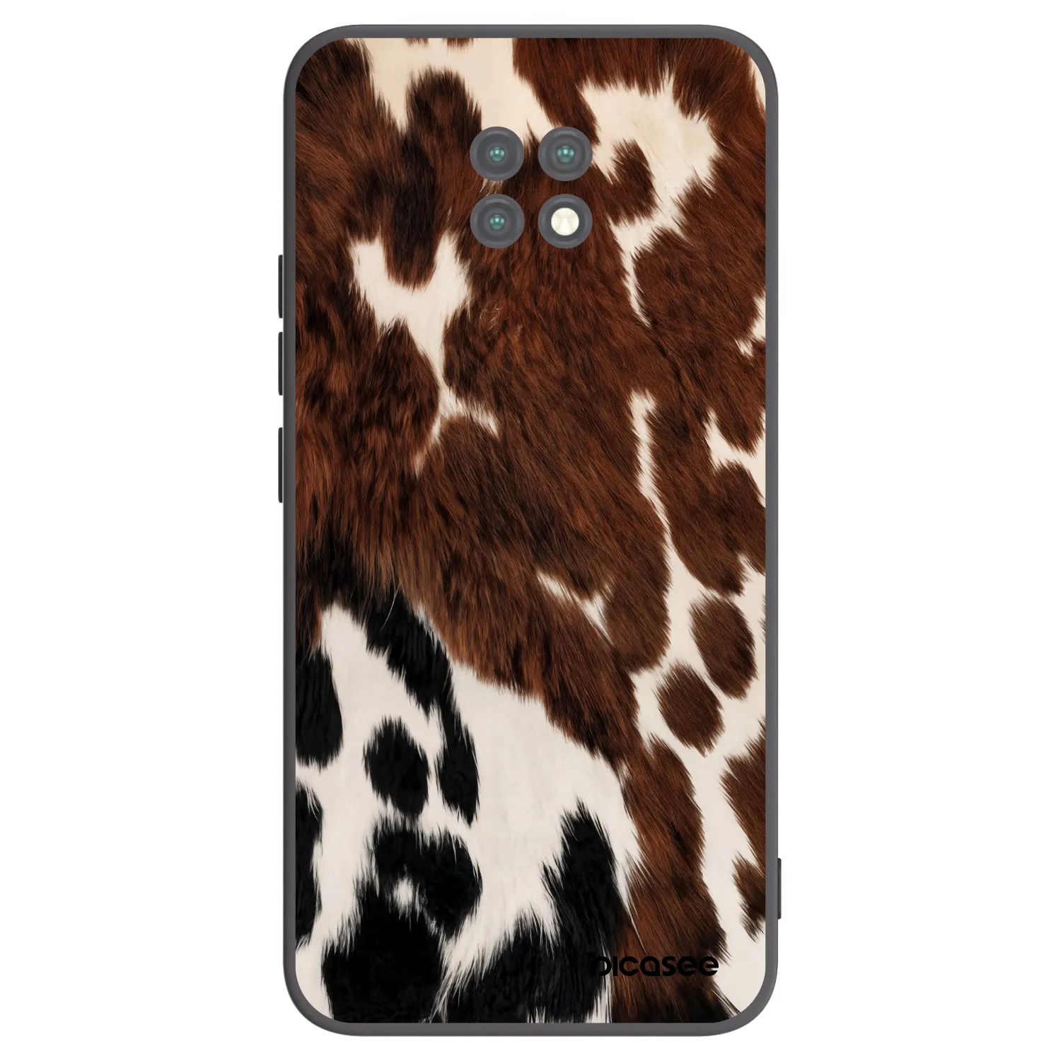 Picasee silikonový černý obal pro Xiaomi Redmi Note 9T - Rust