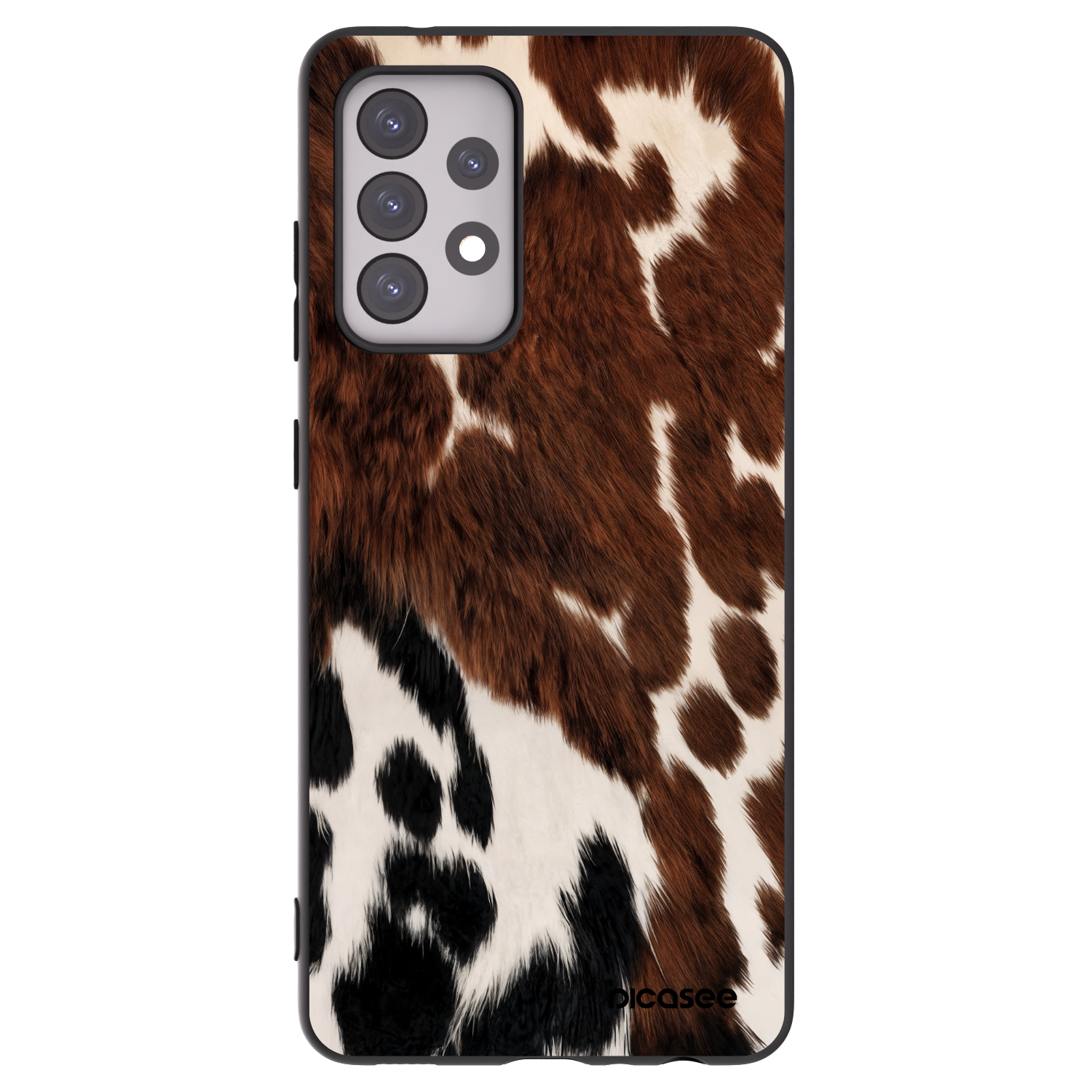 Picasee silikonový černý obal pro Samsung Galaxy A52s 5G A528B - Rust
