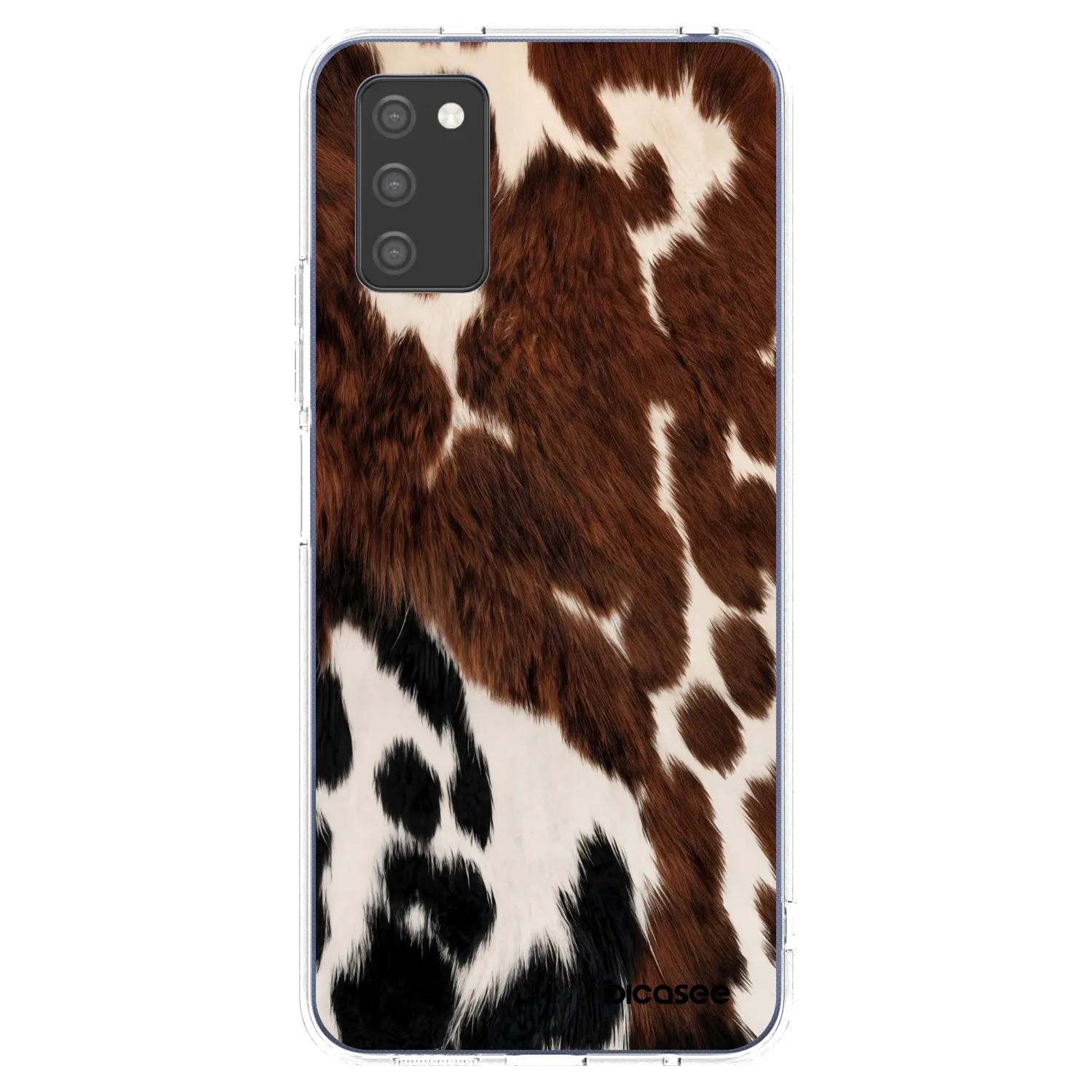 Picasee silikonový průhledný obal pro Samsung Galaxy A03s A037G - Rust