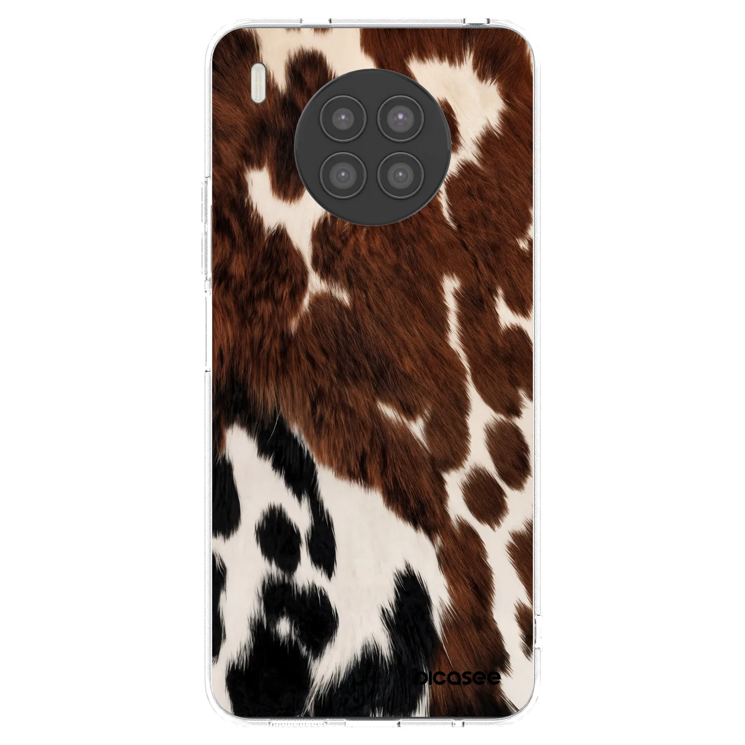 Picasee silikonový průhledný obal pro Huawei Nova 8i - Rust