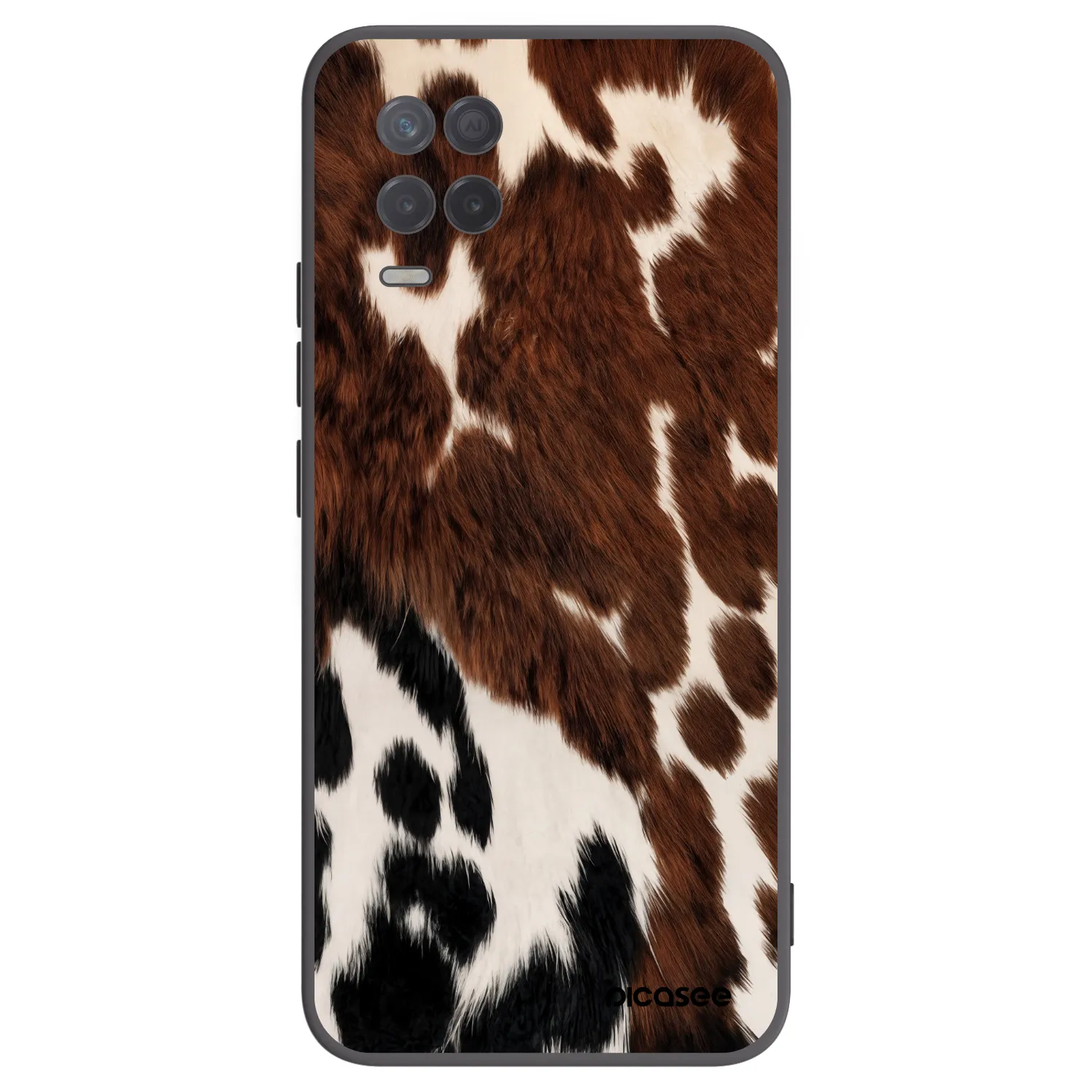 Picasee silikonový černý obal pro Realme 8 5G - Rust