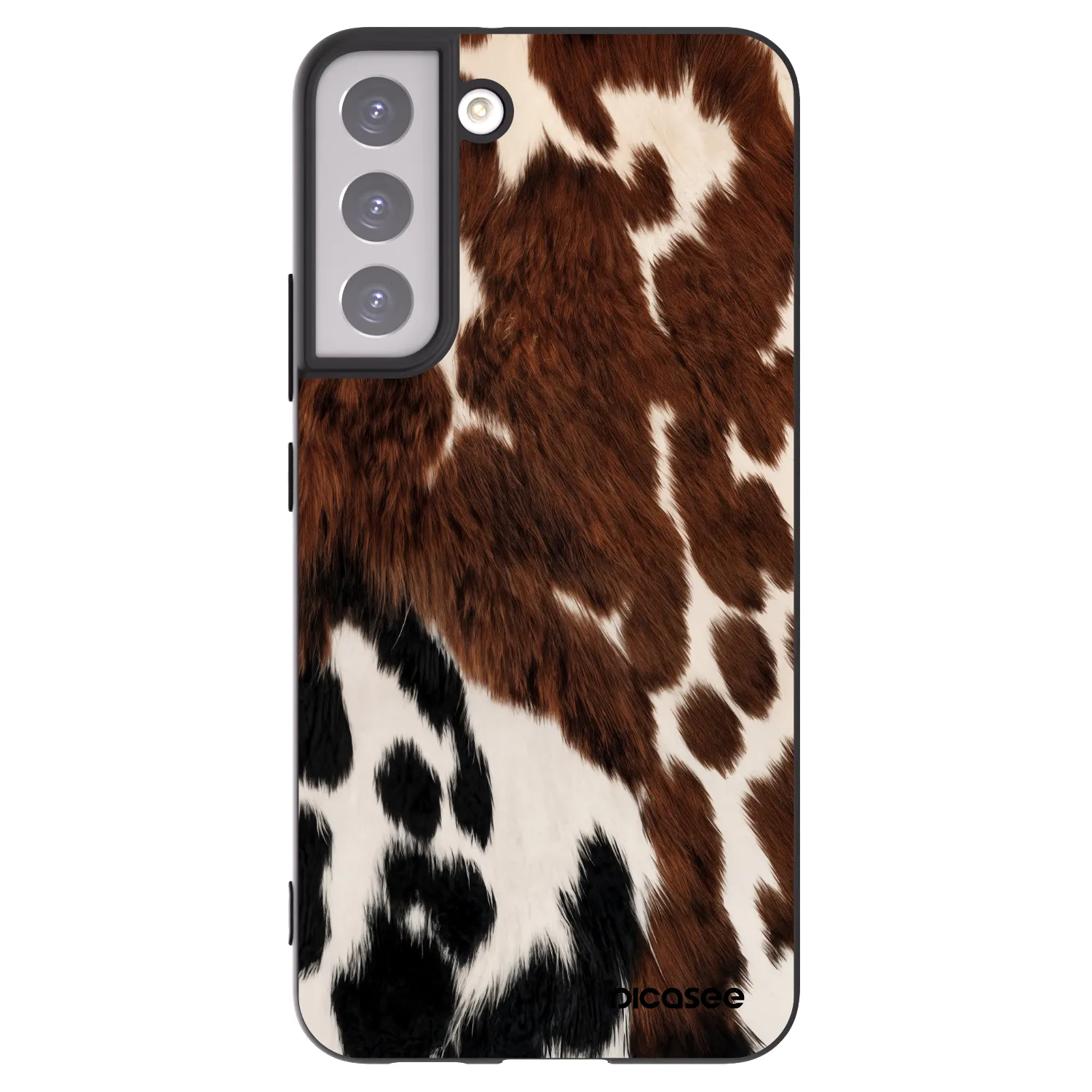 Picasee silikonový černý obal pro Samsung Galaxy S22+ 5G - Rust