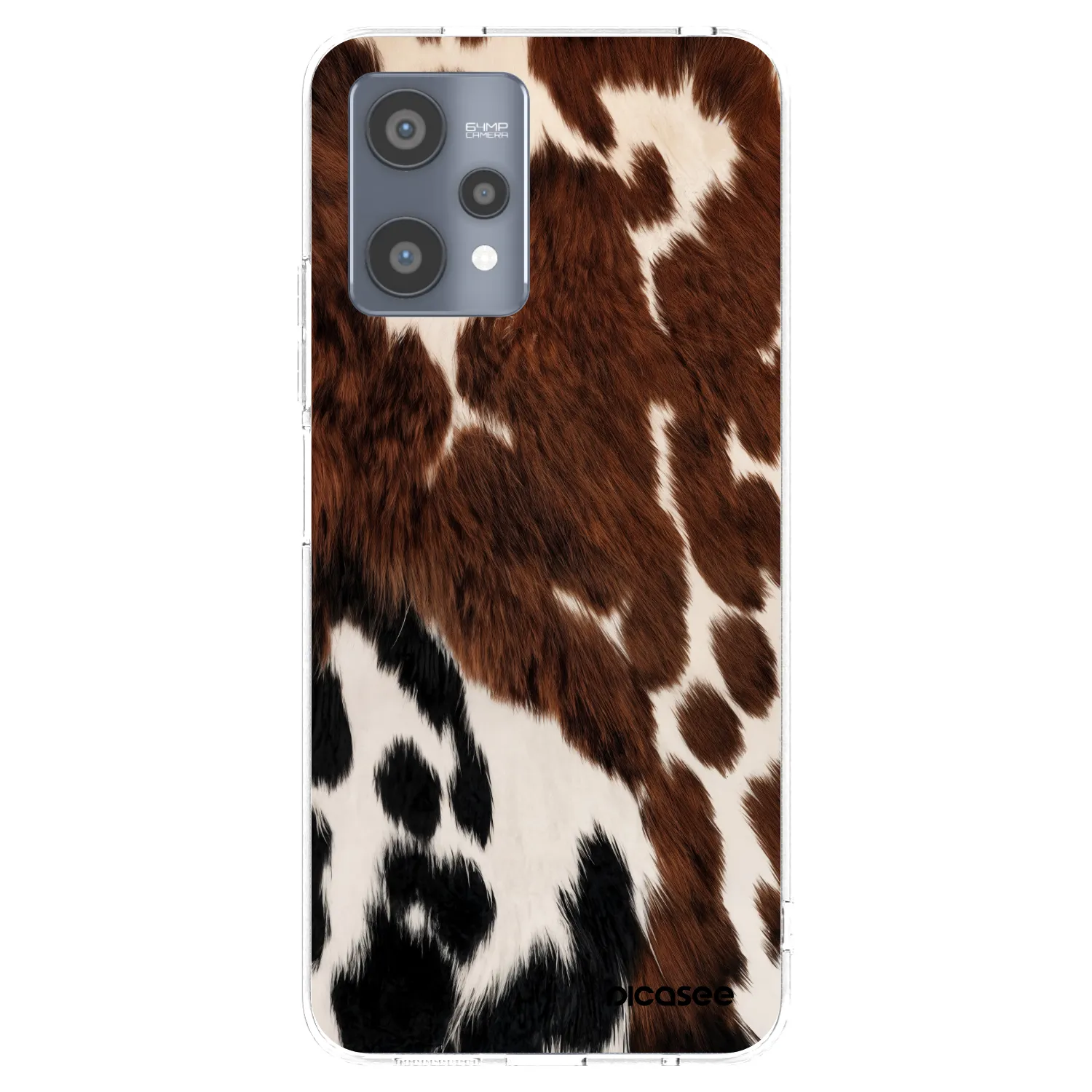 Picasee silikonový průhledný obal pro Realme 9 Pro 5G - Rust