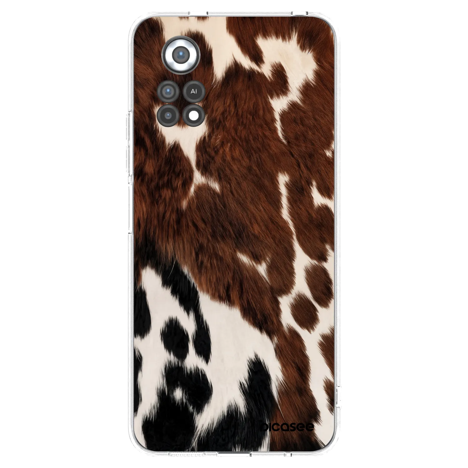 Picasee silikonový průhledný obal pro Xiaomi Poco X4 Pro 5G - Rust