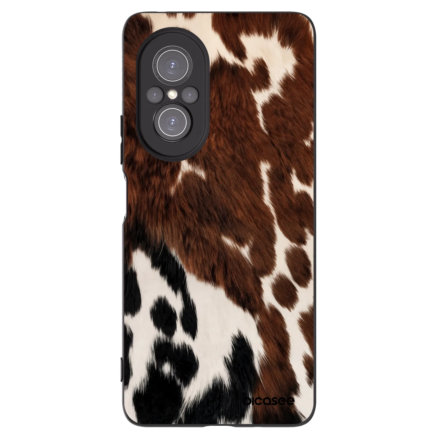 Picasee silikonový černý obal pro Huawei Nova 9 SE - Rust