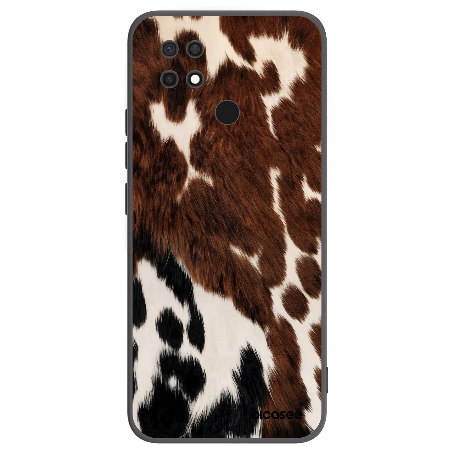 Picasee silikonový černý obal pro Xiaomi Redmi 10C - Rust