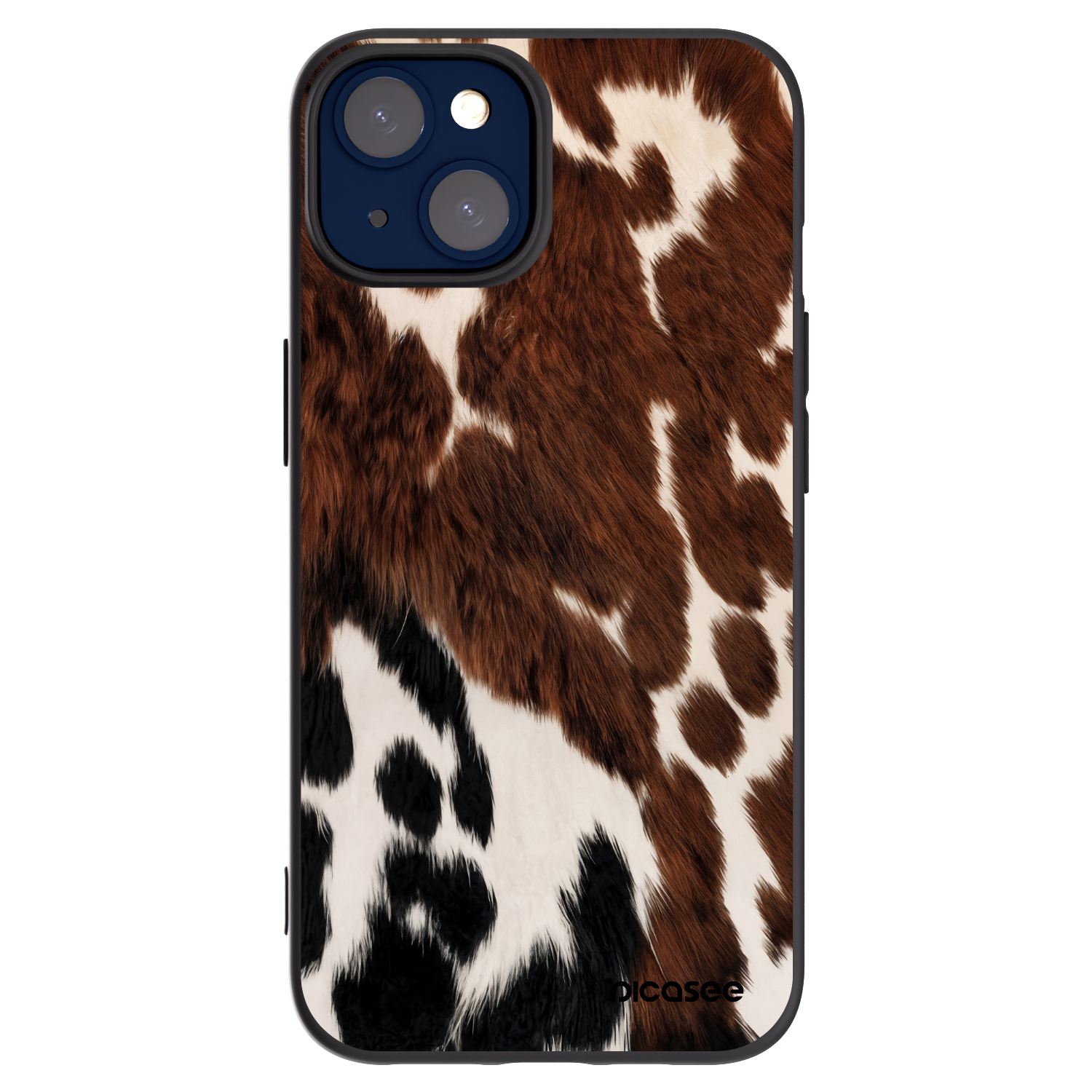 Picasee silikonový černý obal pro Apple iPhone 14 - Rust