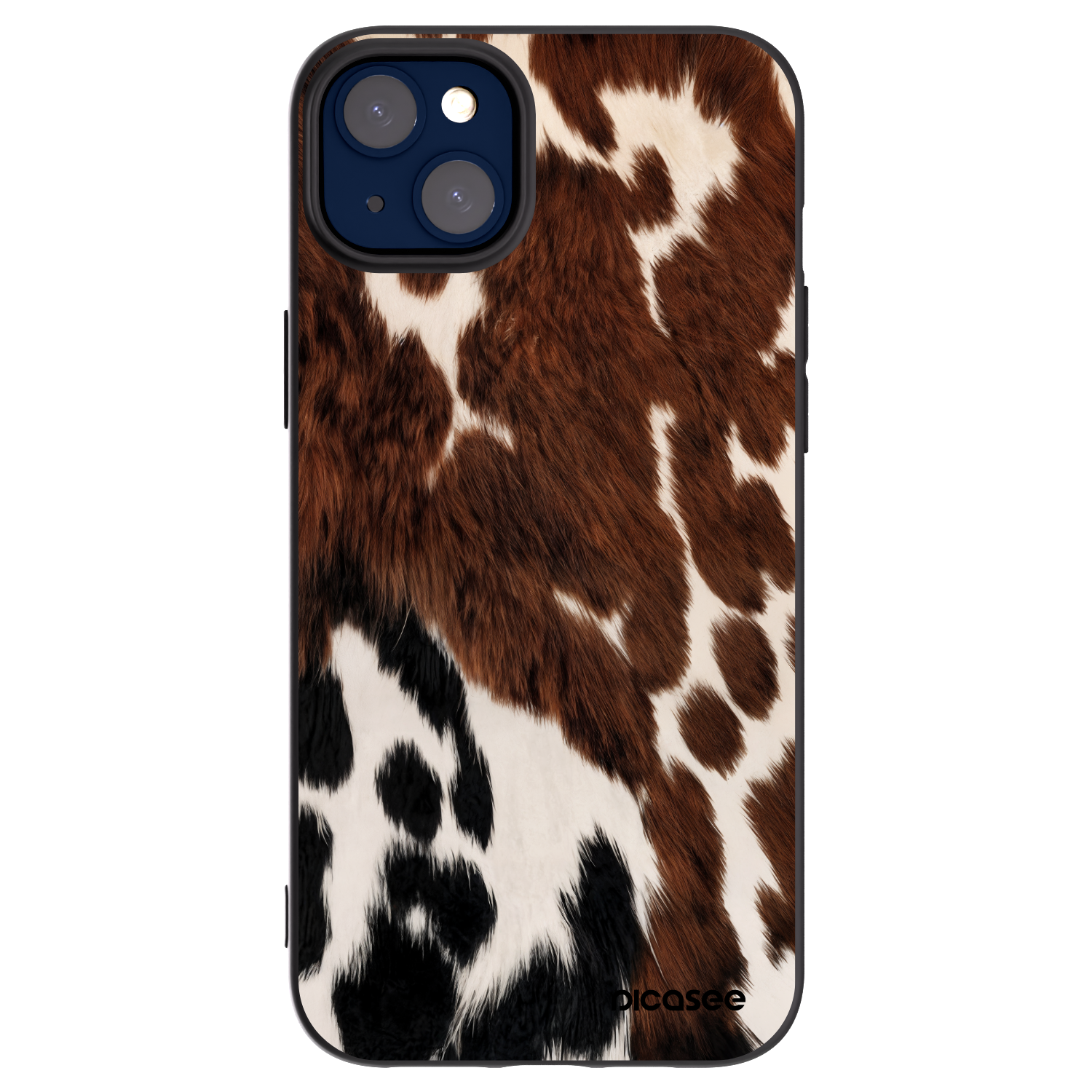 Picasee silikonový černý obal pro Apple iPhone 14 Plus - Rust