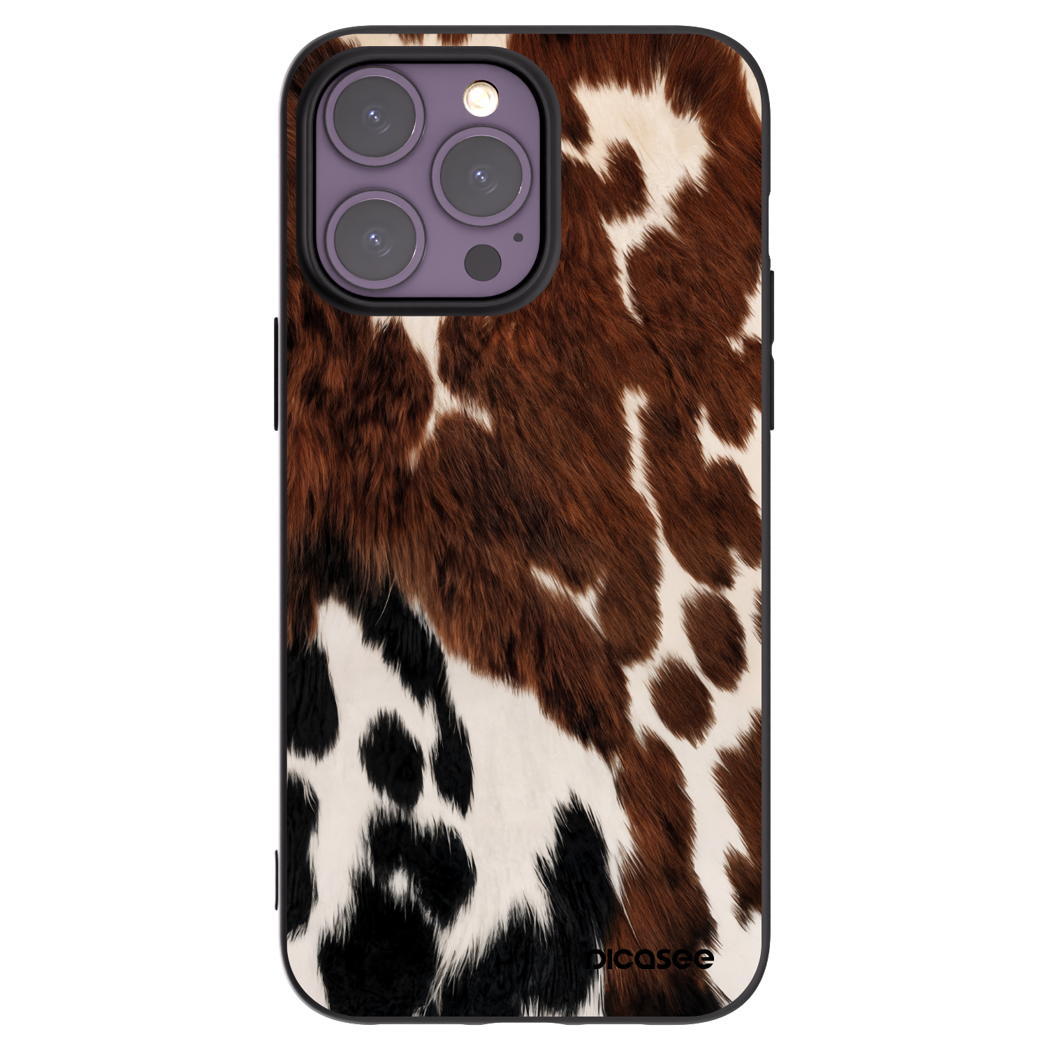 Picasee silikonový černý obal pro Apple iPhone 14 Pro Max - Rust