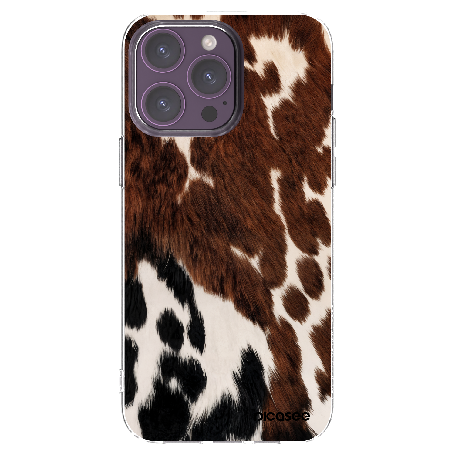 Picasee silikonový průhledný obal pro Apple iPhone 14 Pro Max - Rust