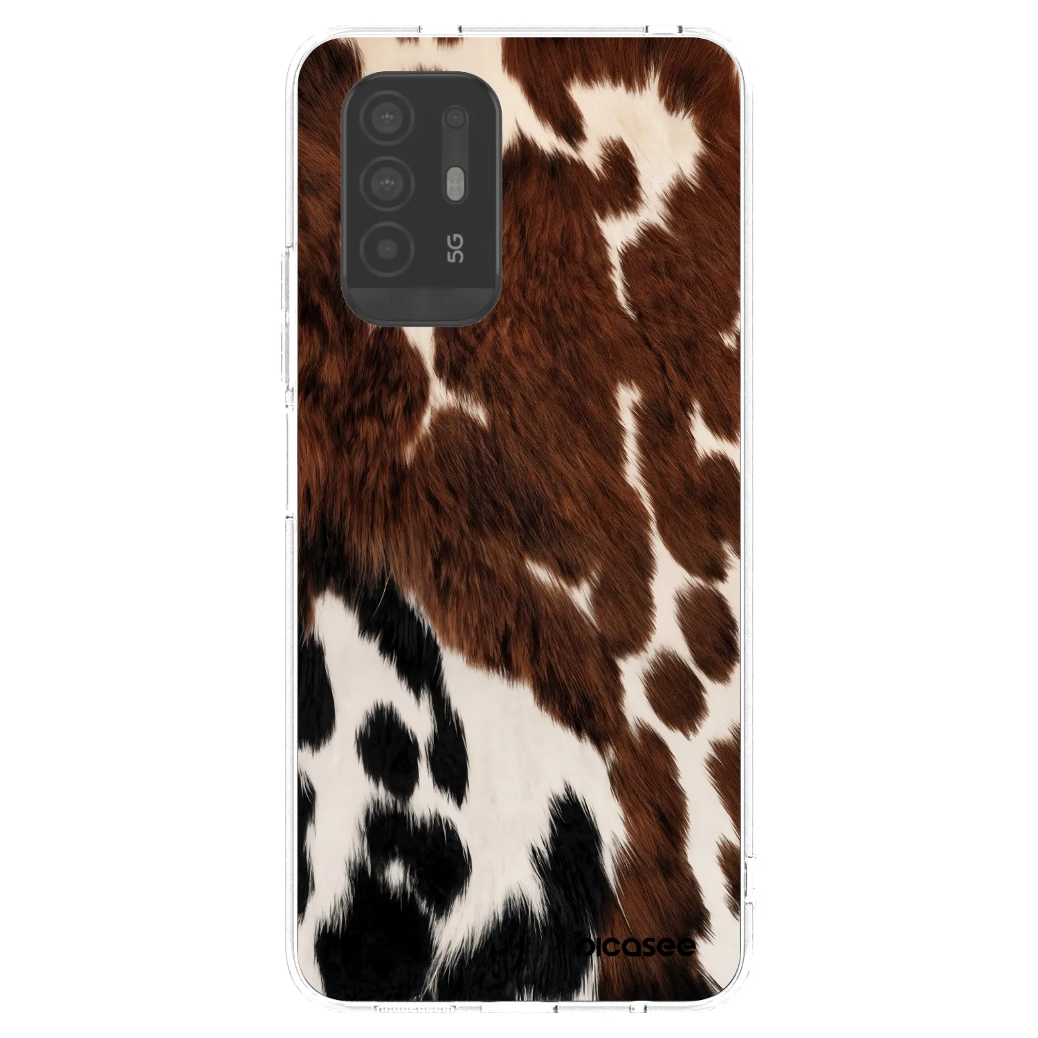 Picasee silikonový průhledný obal pro OPPO A94 5G - Rust