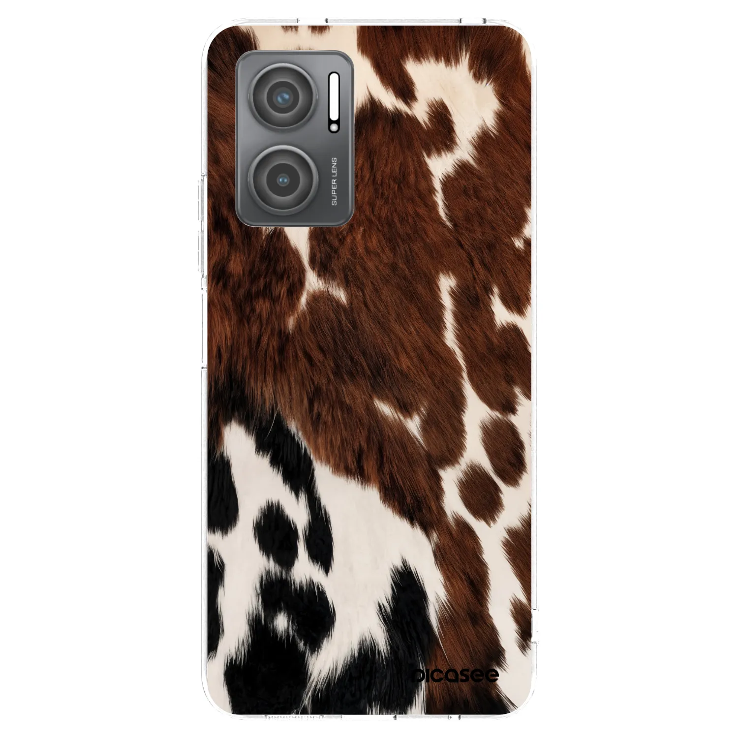 Picasee silikonový průhledný obal pro Xiaomi Redmi 10 5G - Rust