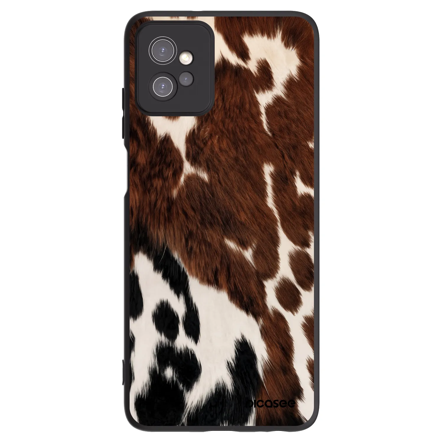 Picasee silikonový černý obal pro Motorola Moto G32 - Rust